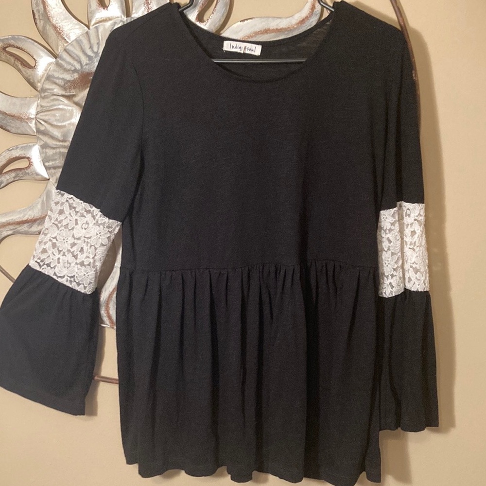 Black Indigo Soul Top.